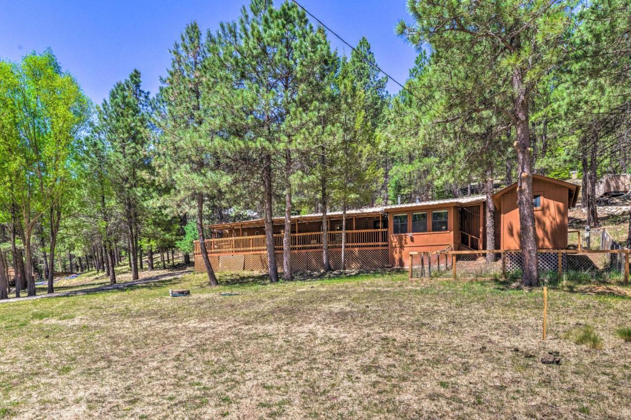 Quiet Cloudcroft Cabin With Porch And Gas Grill! Exterior foto